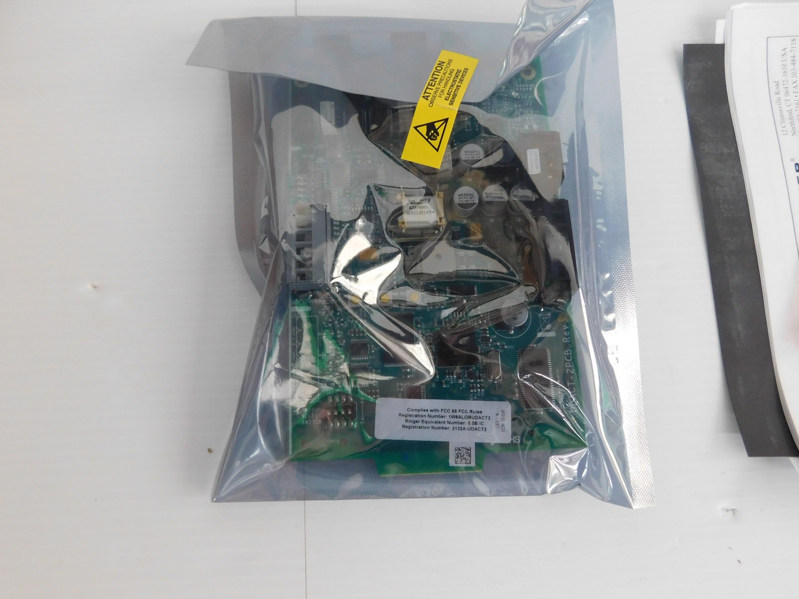 NOTIFIER UDACT-2 UNIVERSAL DIGITAL FIRE ALARM COMMUNICATOR BOARD (JJS9)