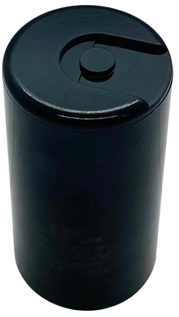 Start Capacitor, Round, 460-552 Mfd., 110 Volt, CS460-552X110