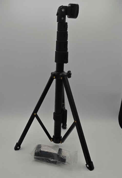 Telescoping Aluminum Tripod – Adjustable, Universal Mount