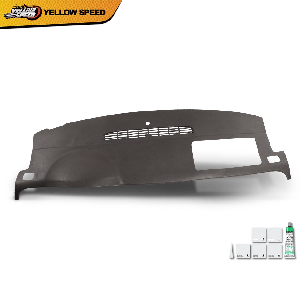 TPE Dash Cover Cap Brown Fit For Avalanche Suburban Tahoe Yukon 2007-2014