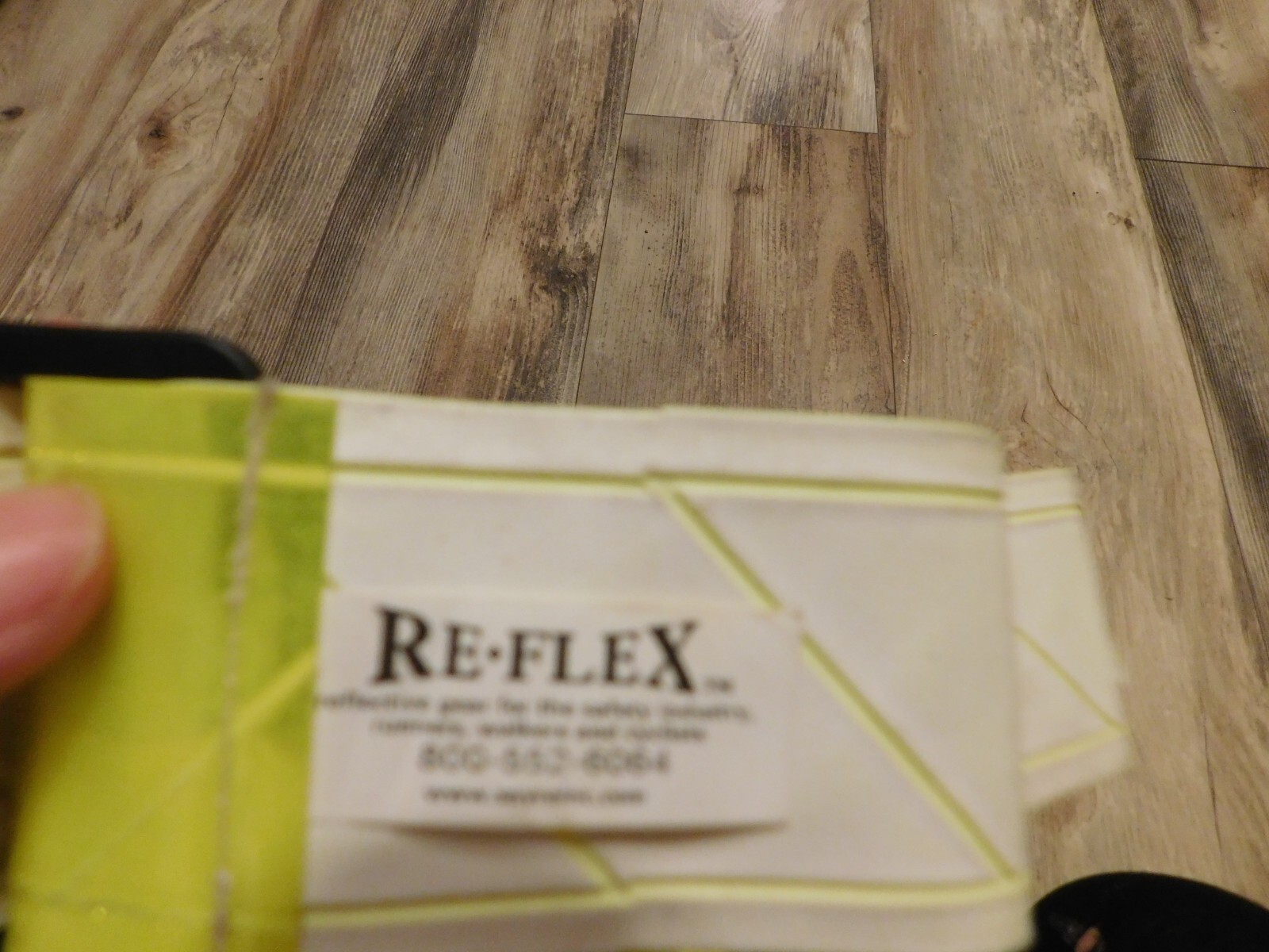 SAYRE RE FLEX YELLOW REFLECTIVE BELT