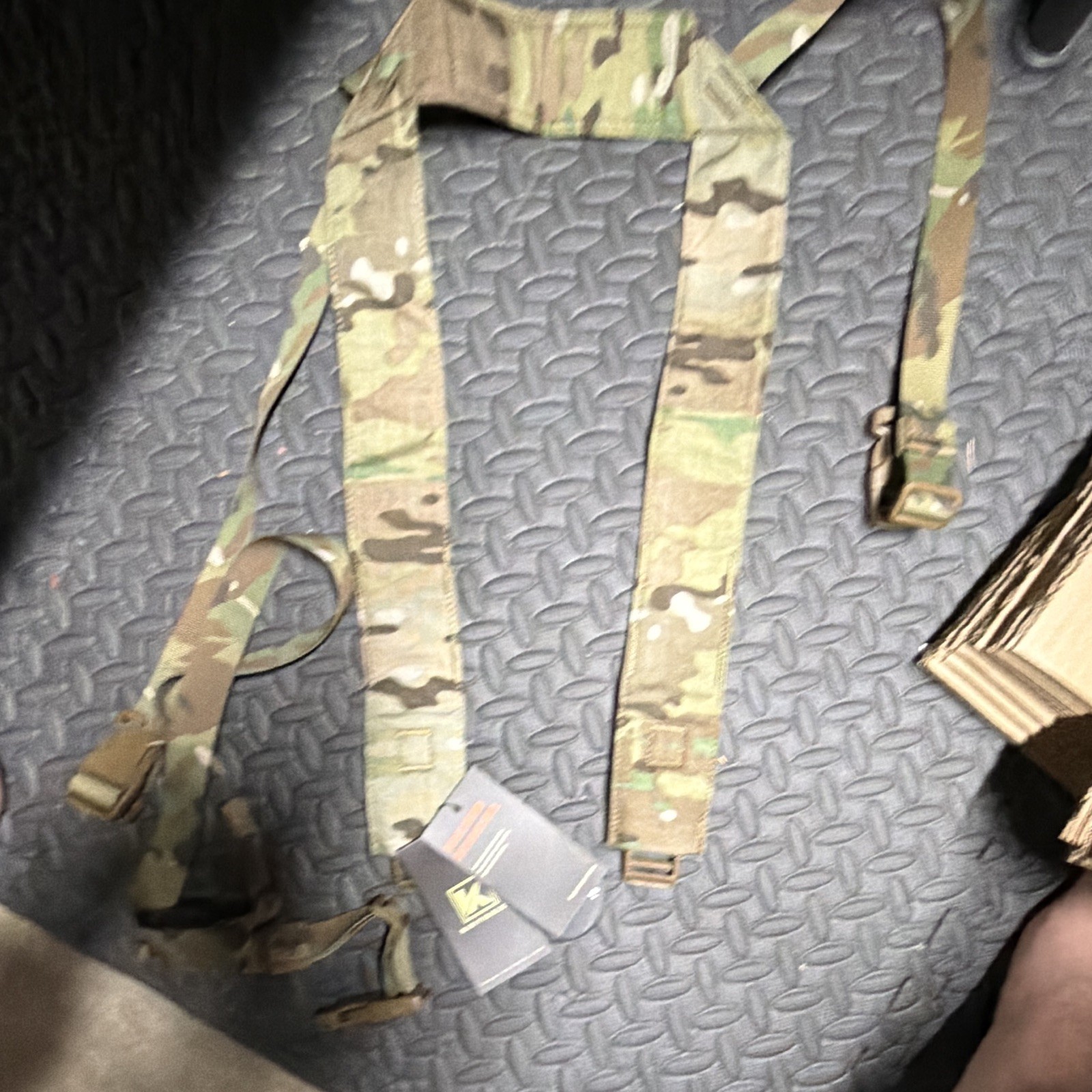 Krydex Multicam Adjustable Chest Rig Harness Nylon 4-Strap One Size