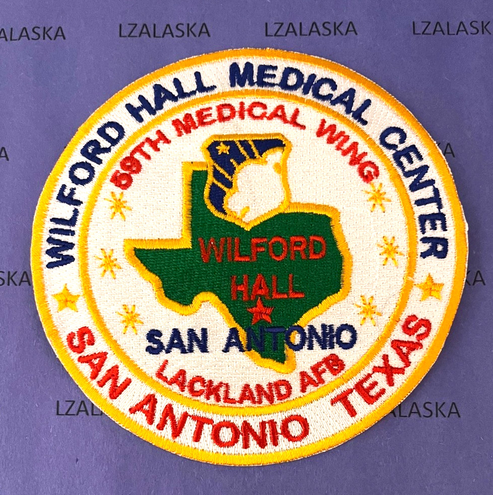US AIR FORCE WILFORD HALL MEDICAL CENTER PATCH (AFD) 59th MDW LACKLAND AFB, TX