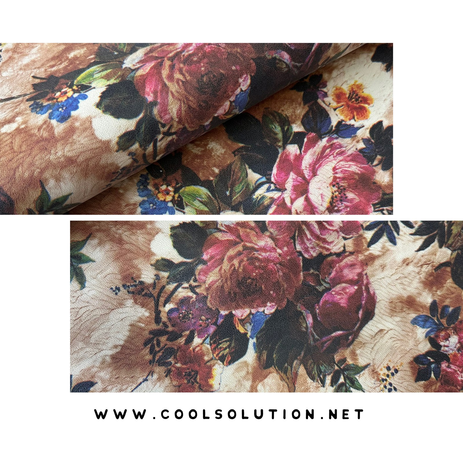 Roses Printed Beige