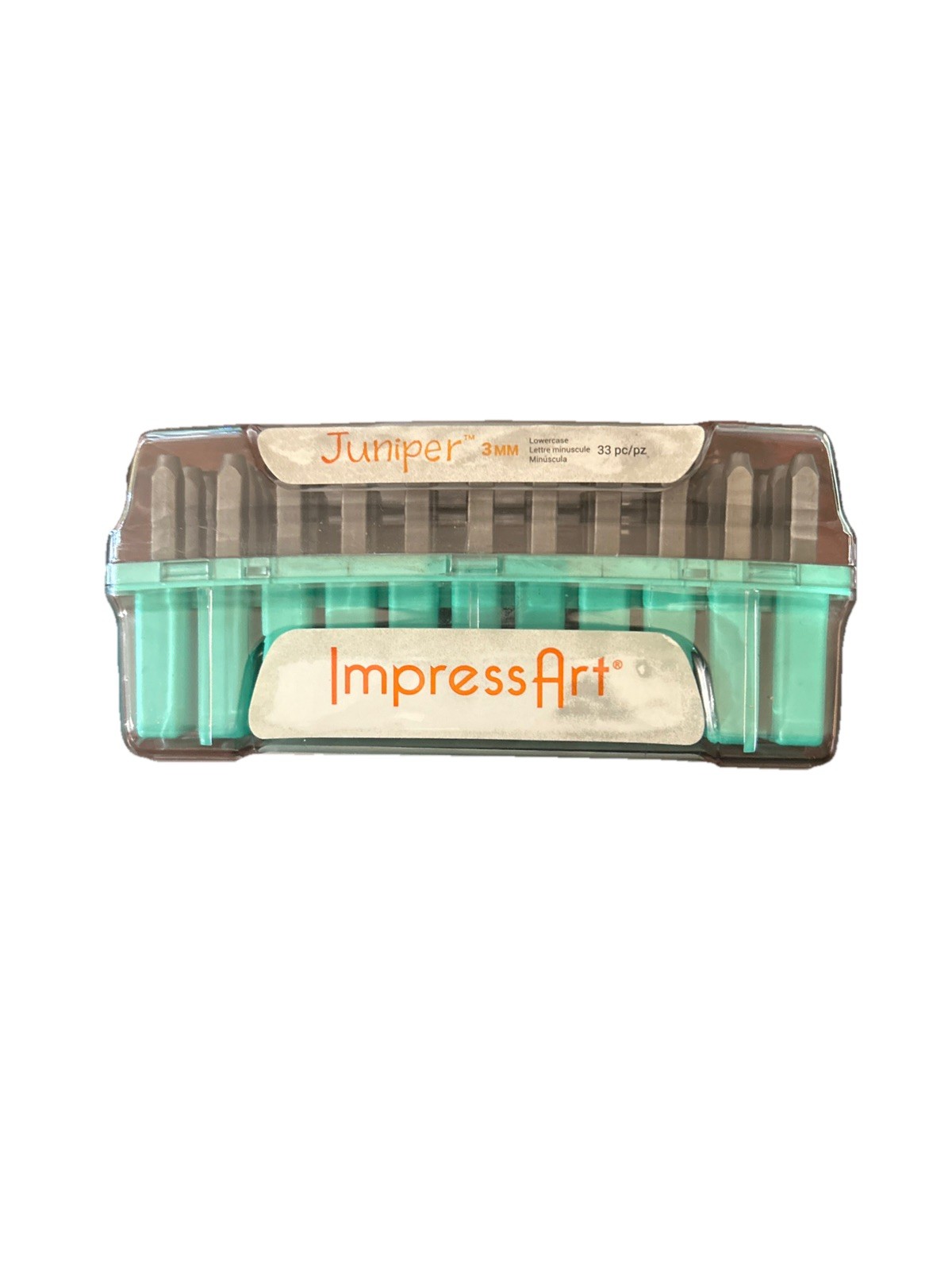 ImpressArt Lowercase Stamp Set, 3mm, Juniper