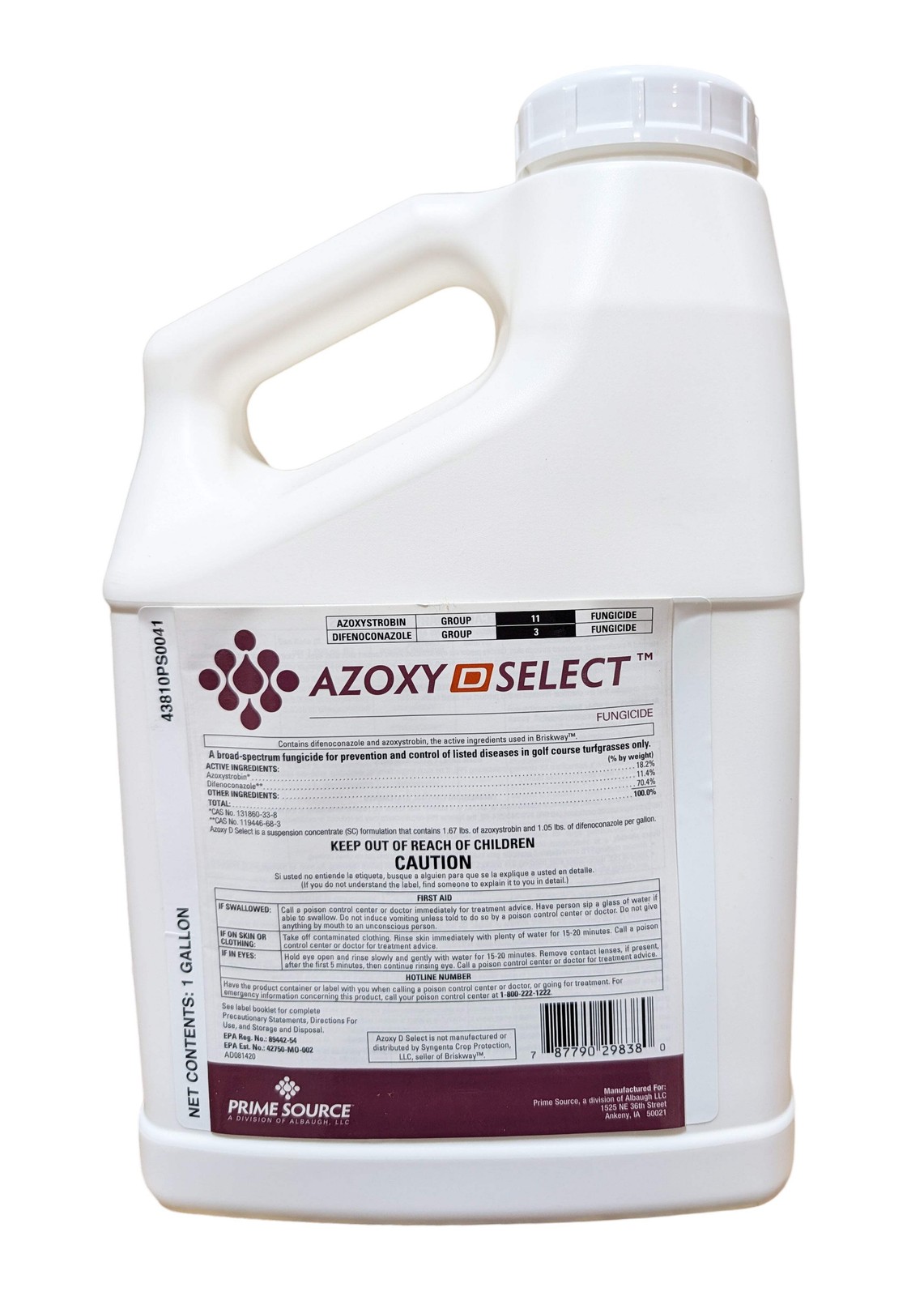 Azoxy D Select Fungicide 1 gal | Azoxystrobin + Difenoconazole