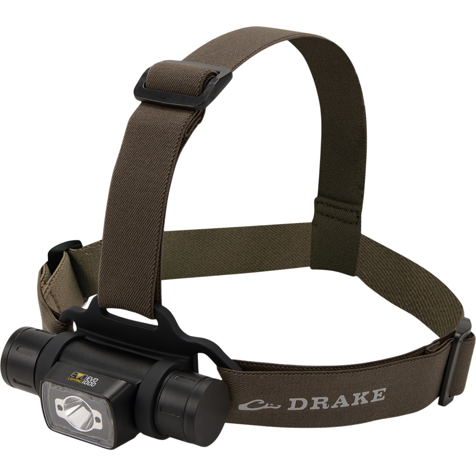 Drake Waterfowl EVO 1000 Lumen  Waterproof Rechargeable Headlamp GREEN TIMBER
