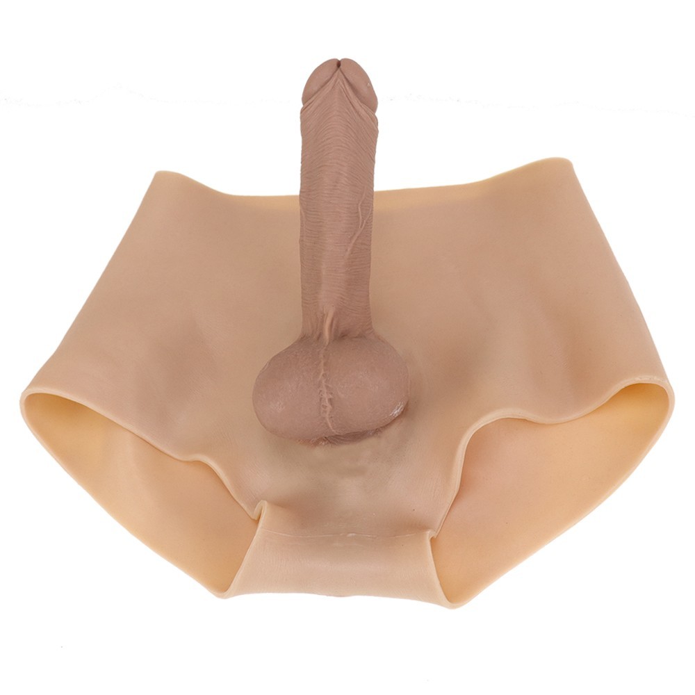 Ultra Realistic Silicone Dildo Penis Pants  Wearable Penis Sleeve Male Sex Toys