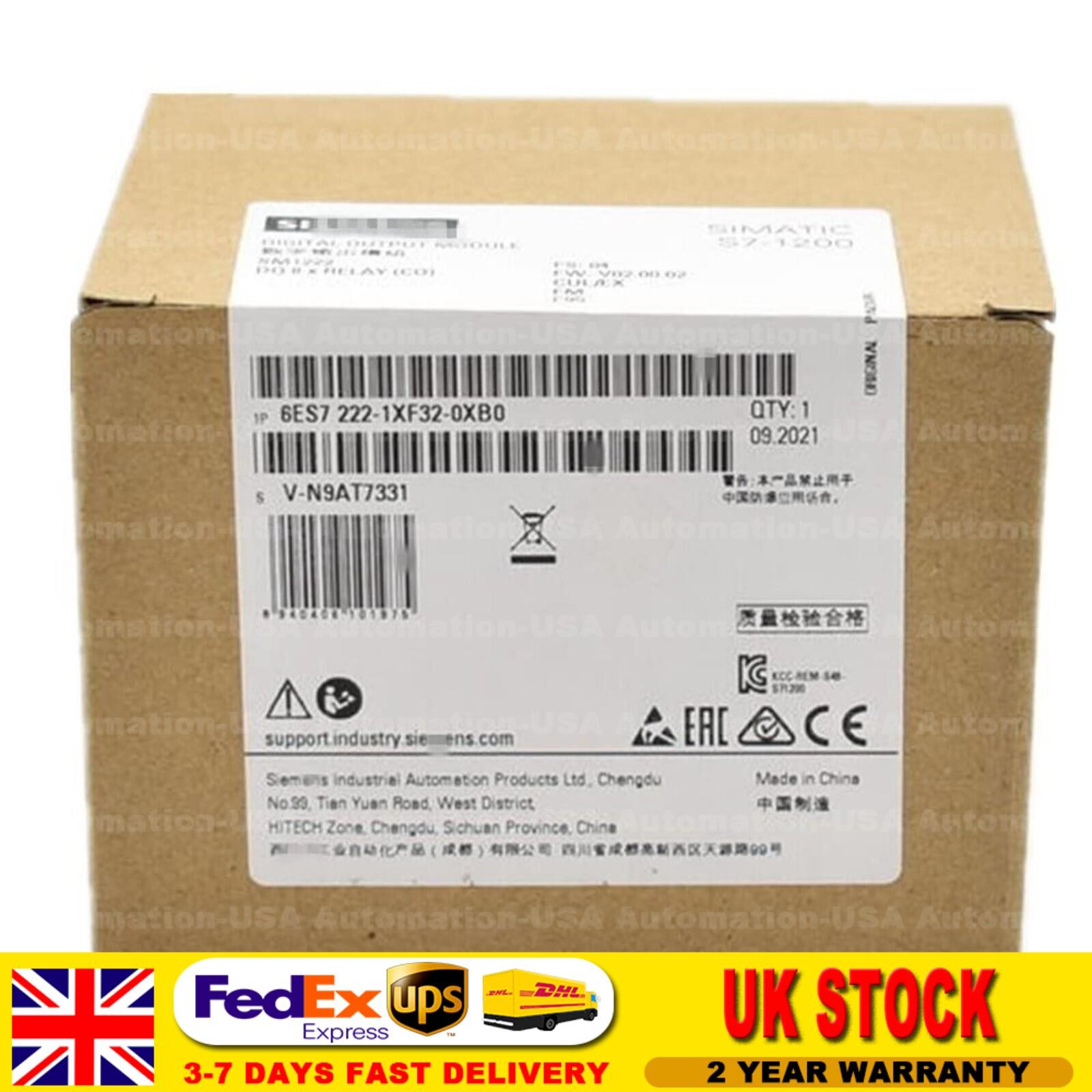 New Siemens 6ES7222-1XF32-0XB0 6ES7 222-1XF32-0XB0 S7-1200 Digital Output SM1222