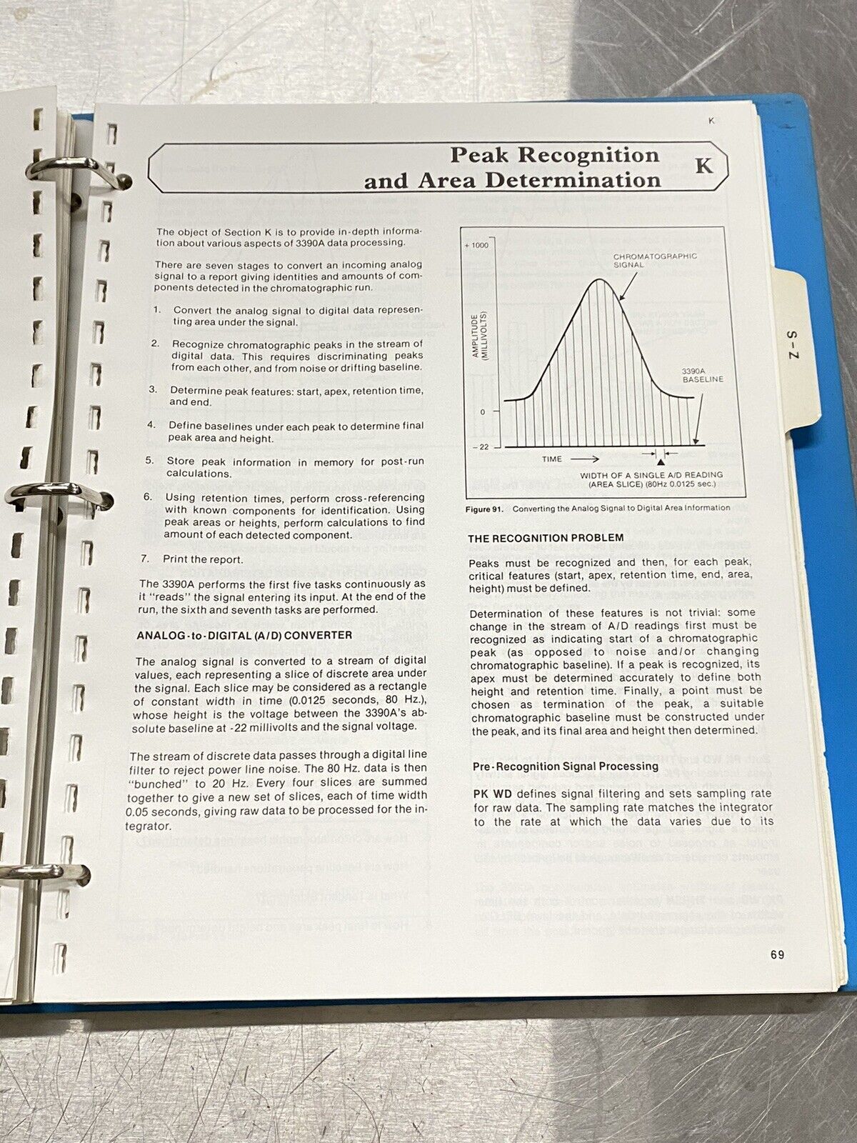 Hewlett Packard HP 3390A Reporting Integrator - Users Guide / Manual