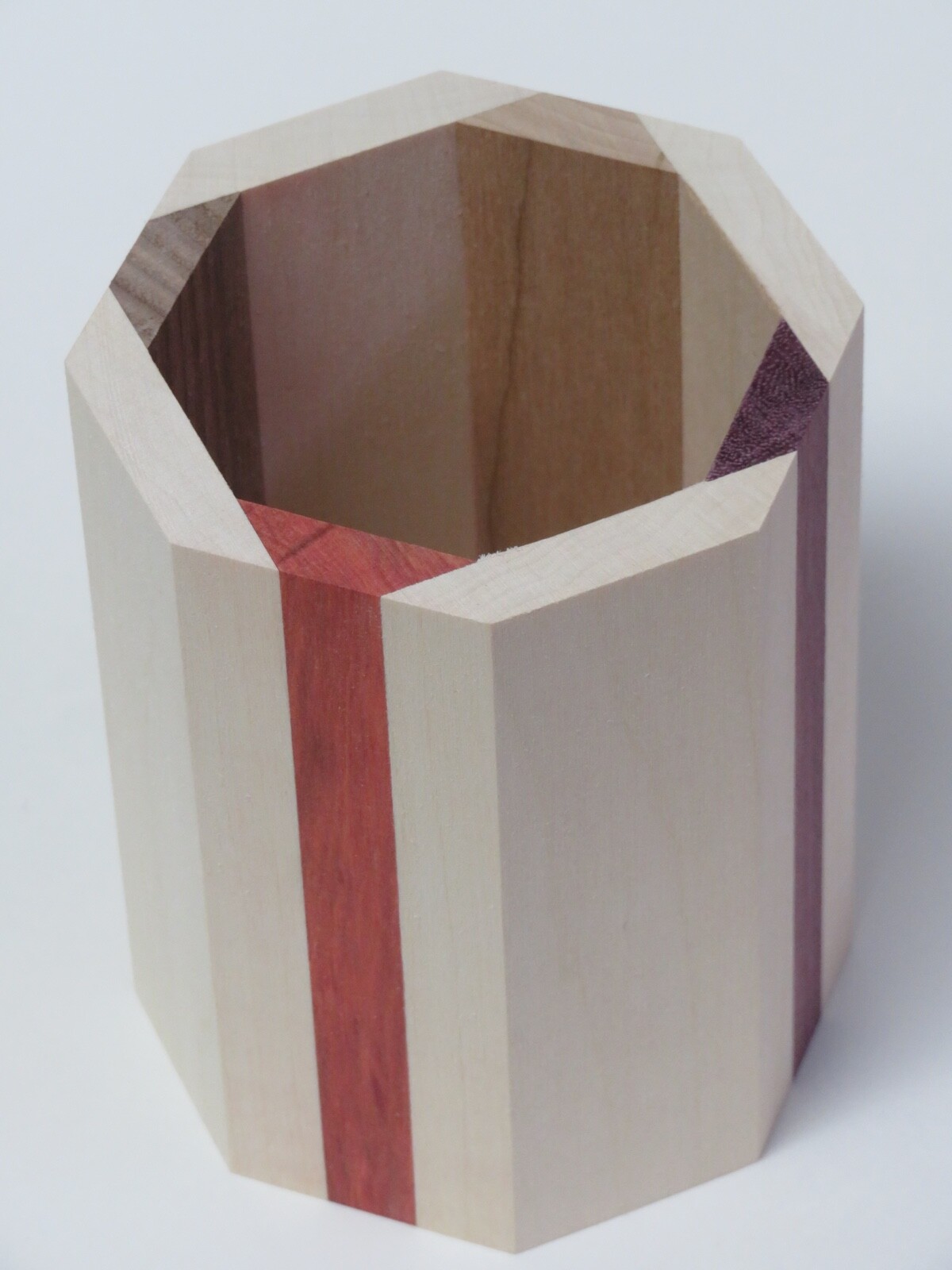 blank basswood pencil holder for chip carving