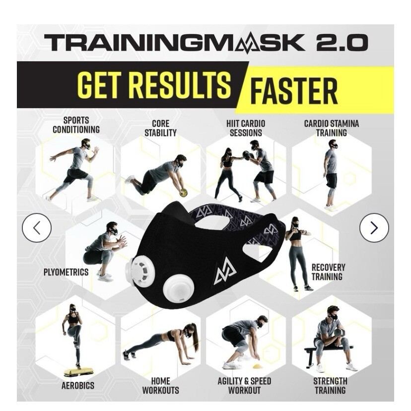 ELEVATION Training Mask 2.0 High Altitude Size Medium