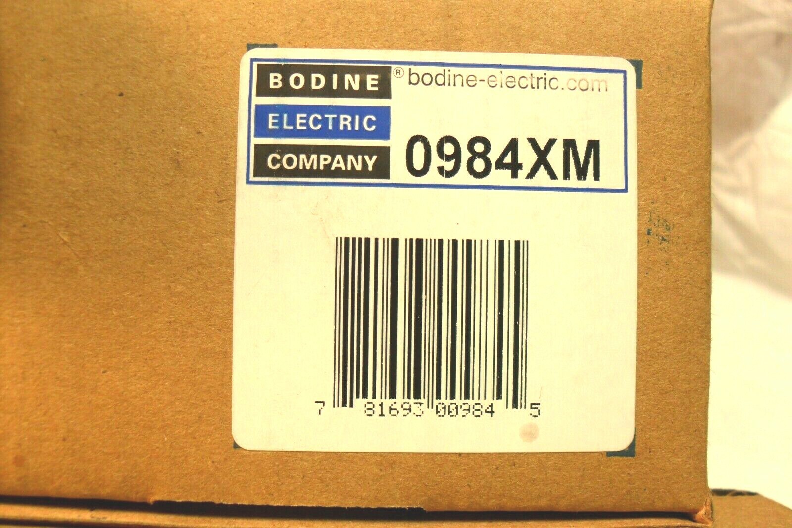 Bodine 0884XM Die Cast Terminal Box nib