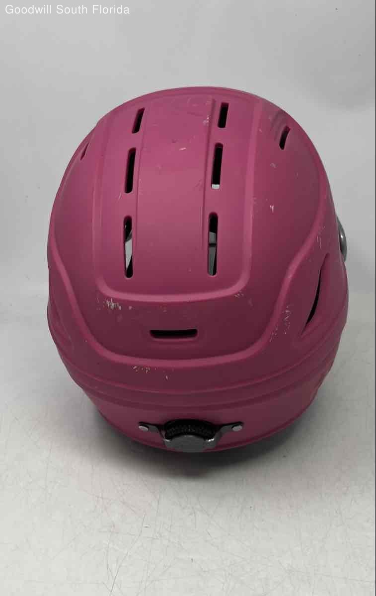 Adidas Womens Pink With Face Guard Baseball Helmet w/ Carry Case
