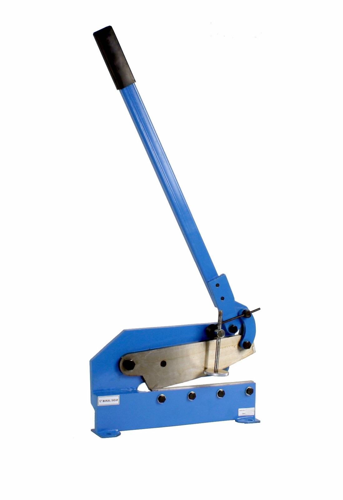 Erie Tools 12" Benchtop Manual Plate Shear Cuts Sheet Metal Carbon Steel Rebar