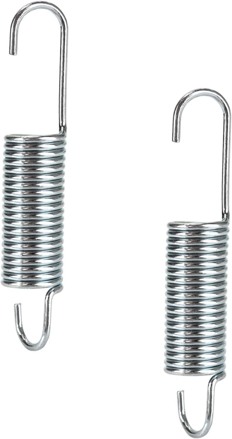 2 Pack Recliner Chair Tension Springs 3-5/8" Long Neck Hook Furniture Parts