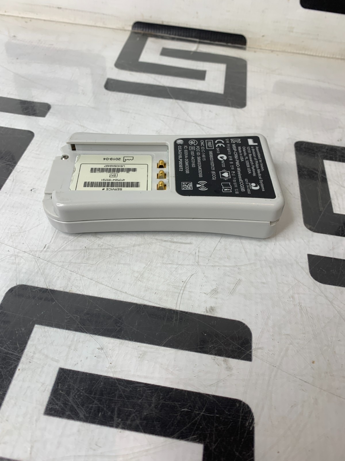 Invivo Expression 989803163121 Wireless ECG Module Philips Sensor MRI Transmit