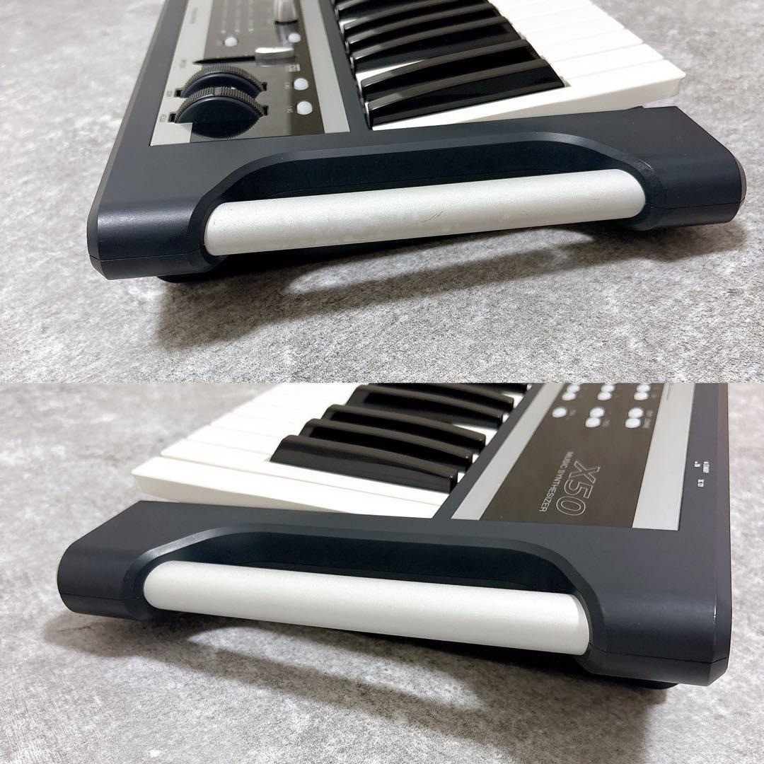 Korg X50 61-Key Synthesizer with Case - Some Keys Not Working / Needs Repair