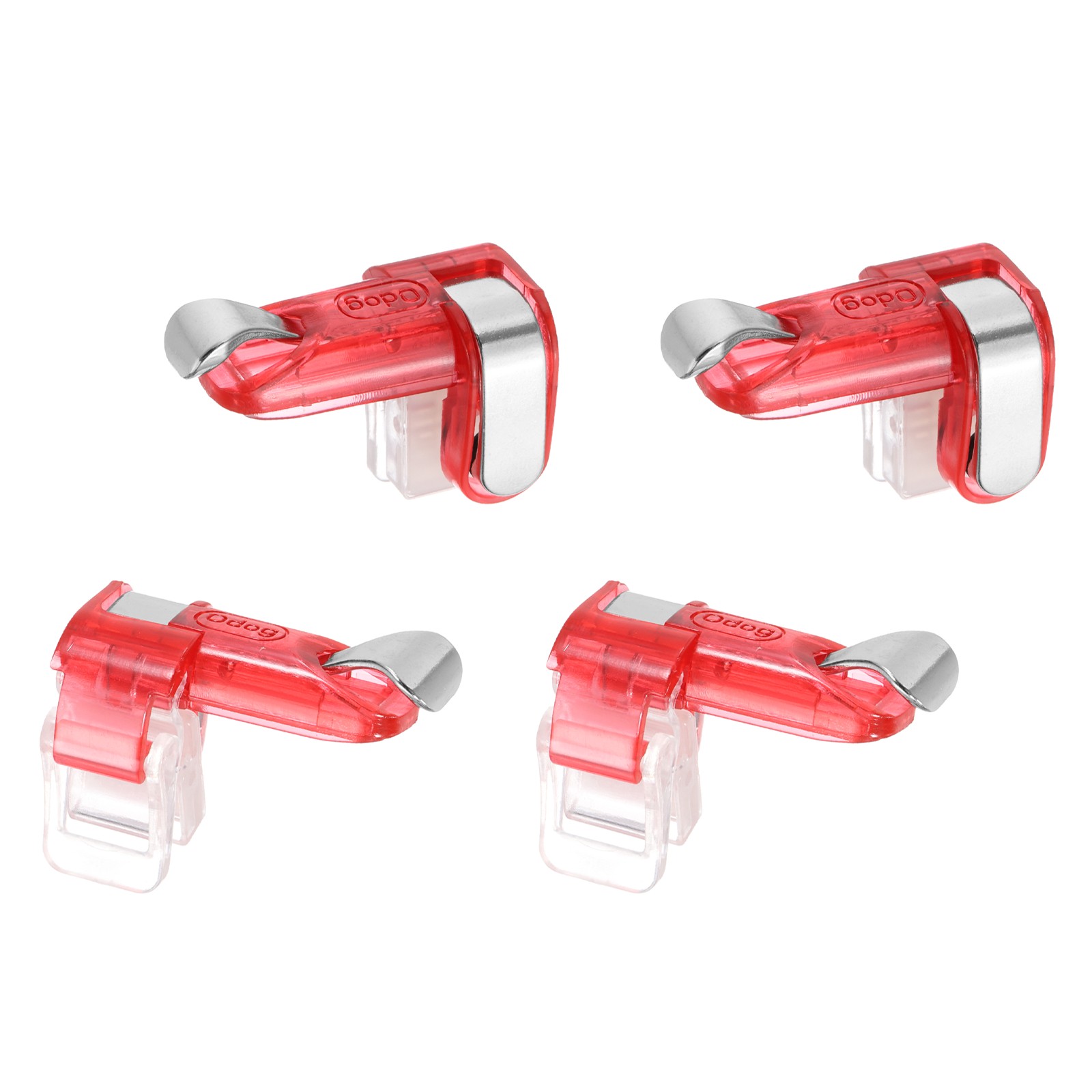 2 Pairs Mobile Triggers for Mobile Phone, Game Controller, Red