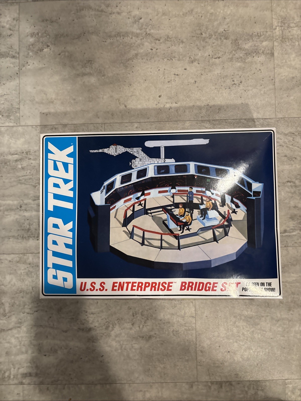 AMT Star Trek U.S.S. Enterprise Bridge Set 2013 Open Box Complete