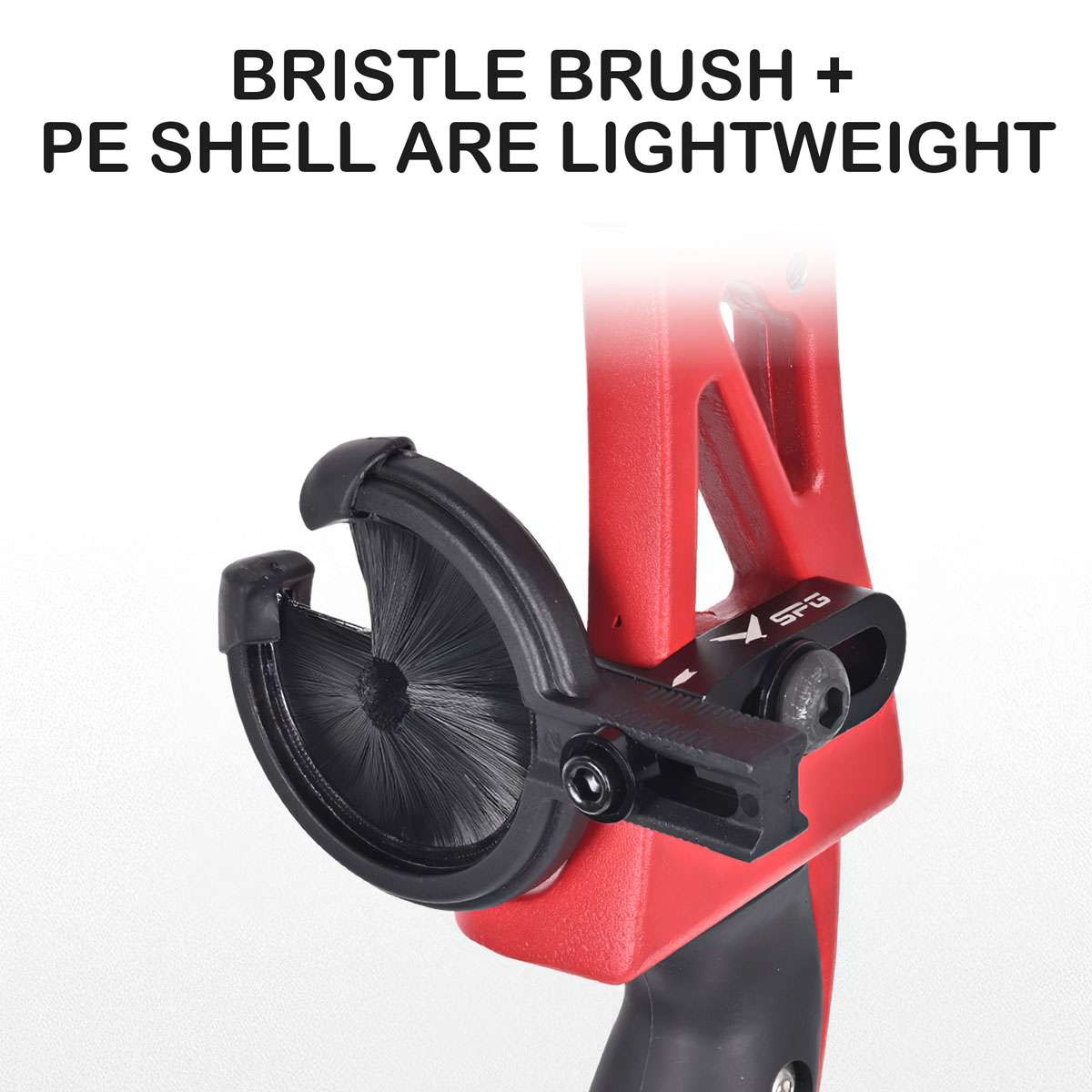 Adjustable Archery Brush Arrow Rest Left Right Hand Compound Recurve Bow Hunting