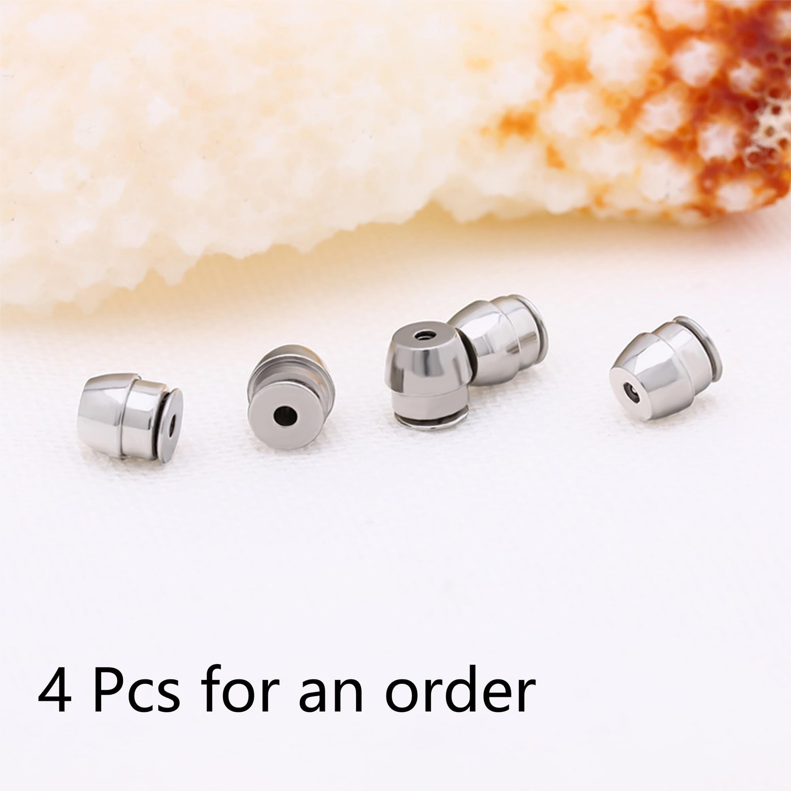 KASFREE Stainless Steel Locking Earring Backs for Studs Earring Backs Locking...