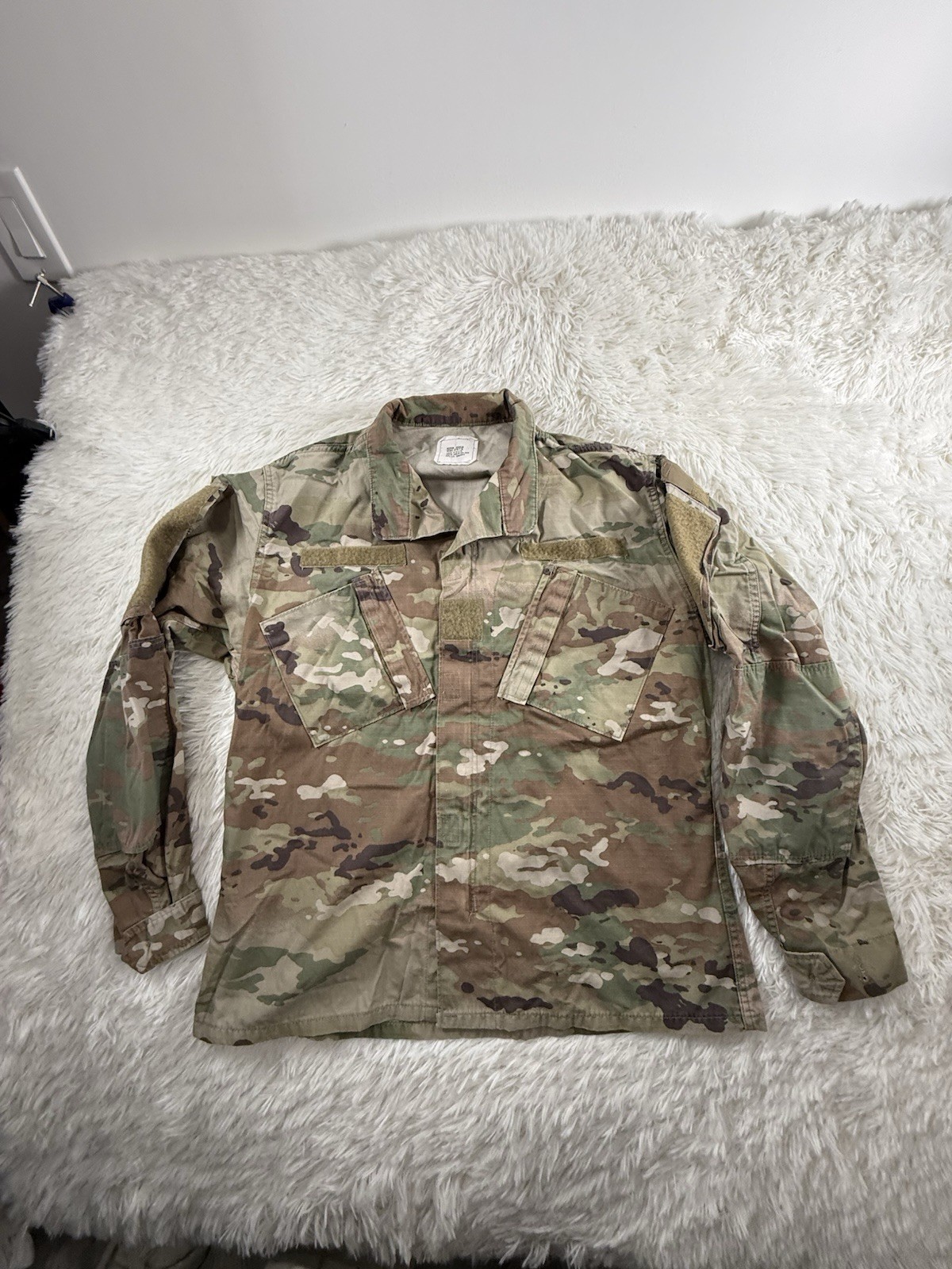 Medium US Army OCP Combat Uniform Coat Jacket Top Multicam Camo,