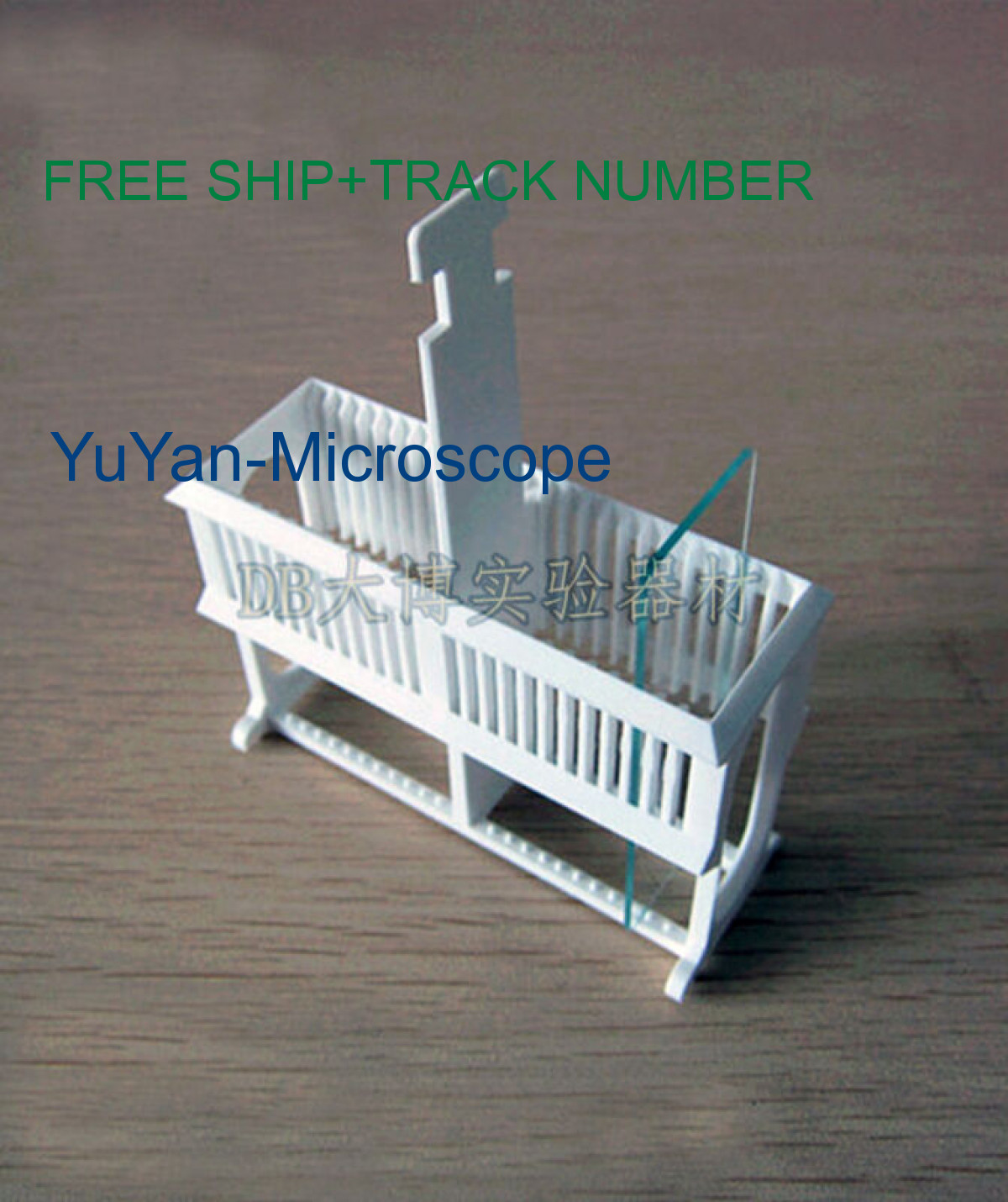 Plastic Staining Rack Stand ,can put 24pcs of glass microscope slides #free ship