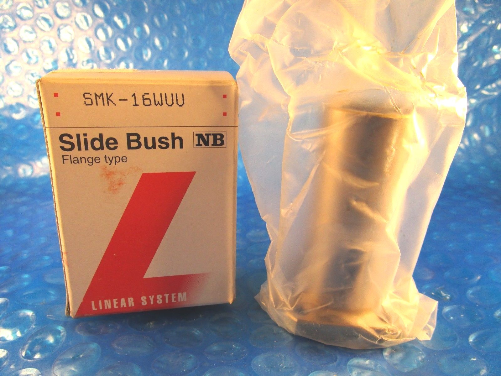 NB Nippon SMK16WUU, SMK 16 WUU, Double Square Flange Type Slide Bush Bearing