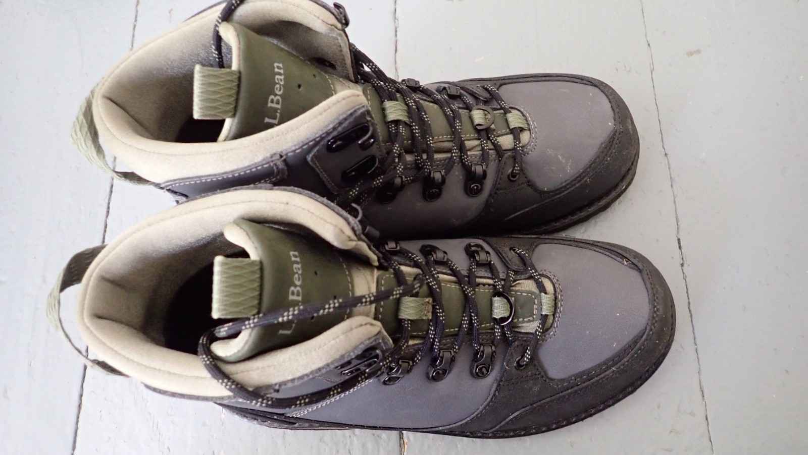 LL Bean Emerger Wading Boots - Vibram Sole, Women's 9