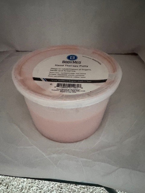 Body Med Hand Therapy Putty, 16oz, Tan, Super Soft