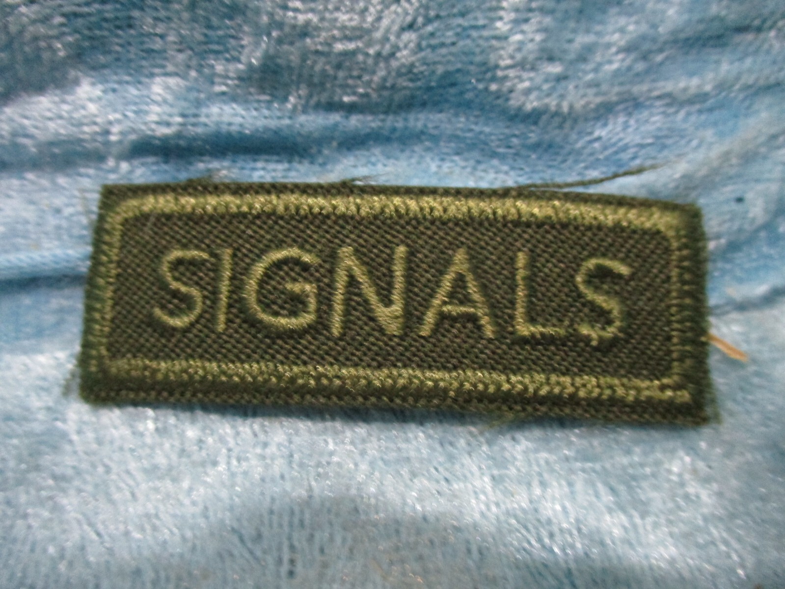 Signals Military Tab Patch