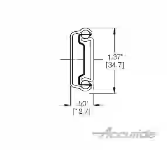 2132 Accuride Drawer Slides 14 inch