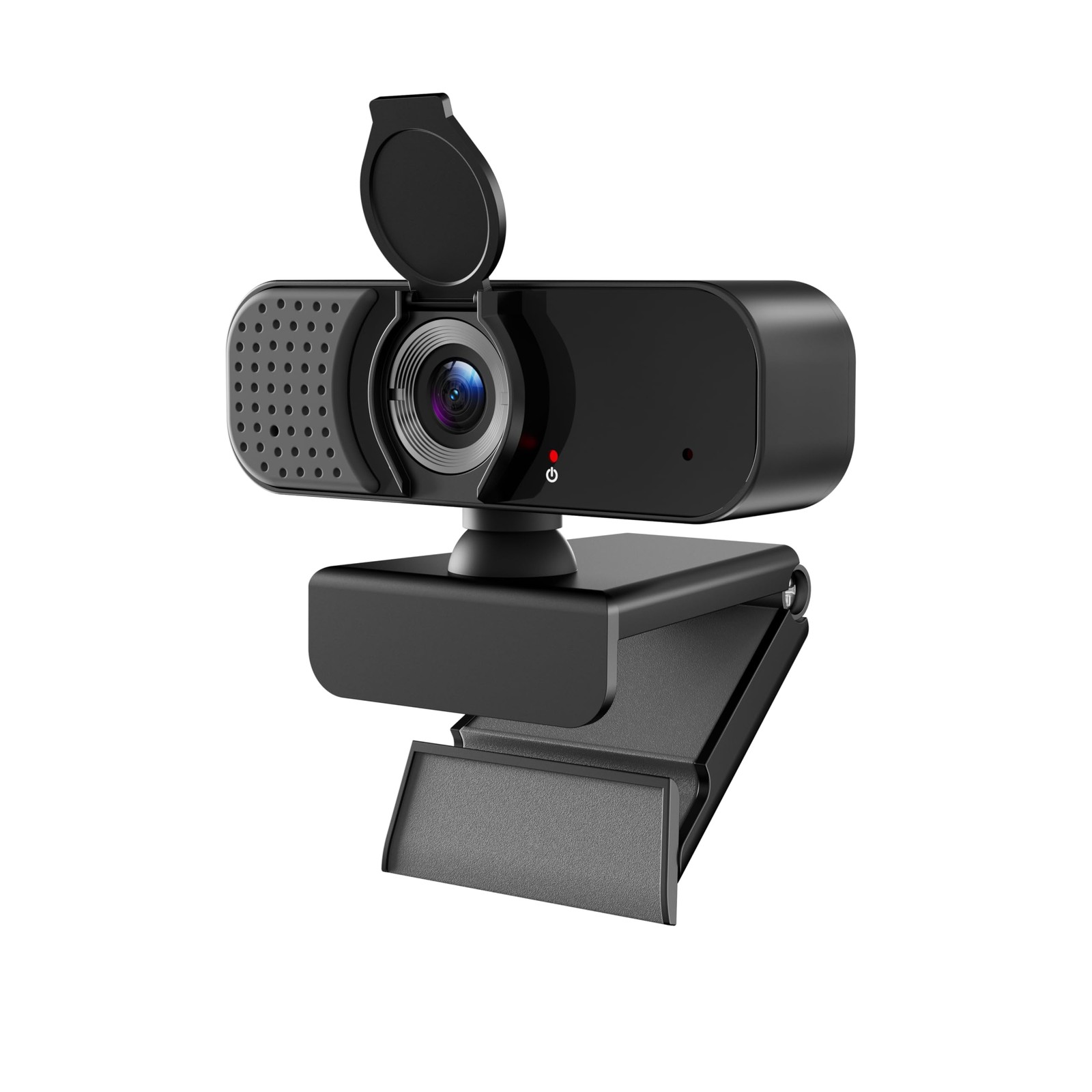 1080P Webcam With Microphone WideAngle Auto Light Correction Tripod PC