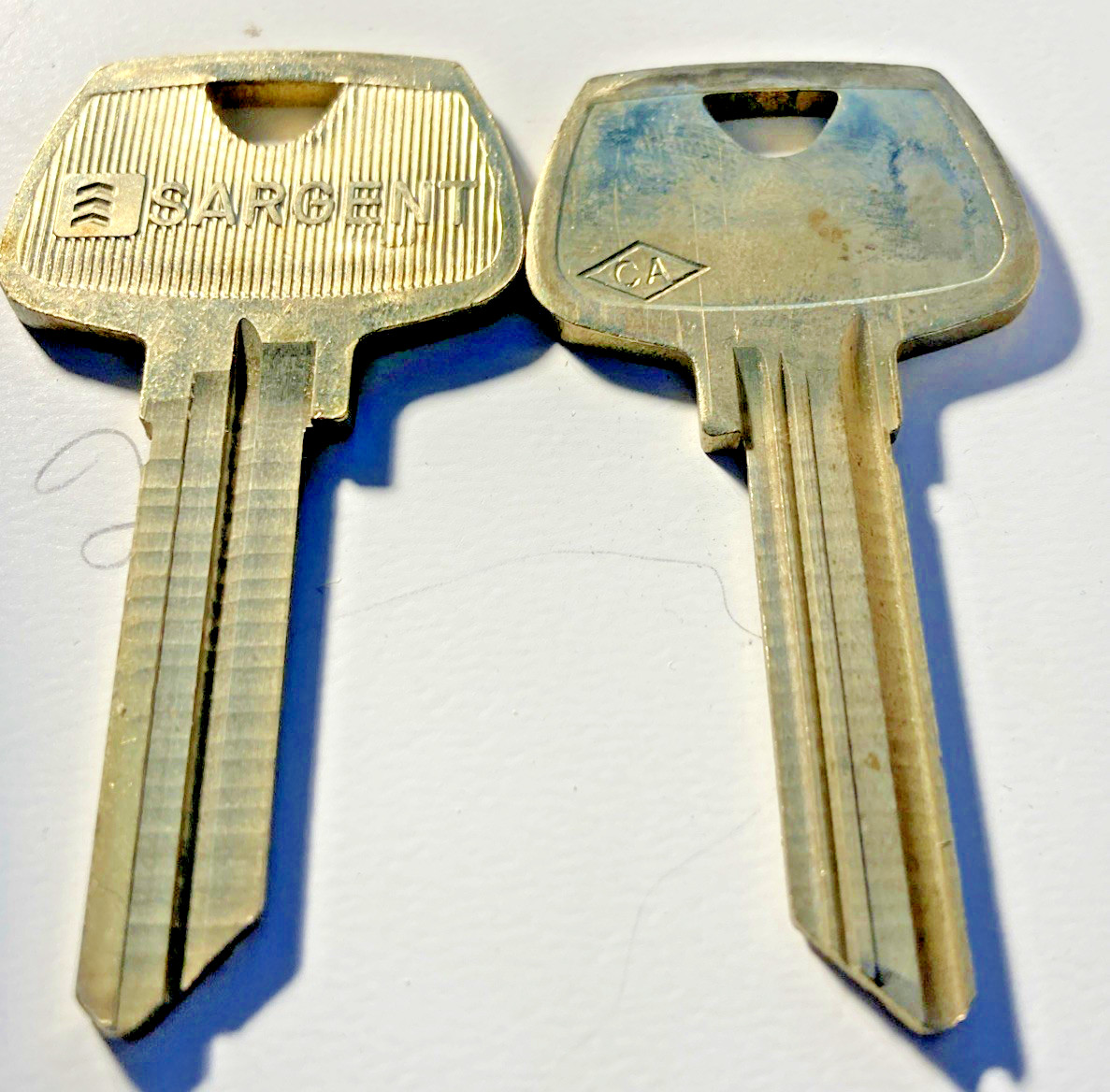 45 Original Sargent 6pin CA Key Blanks