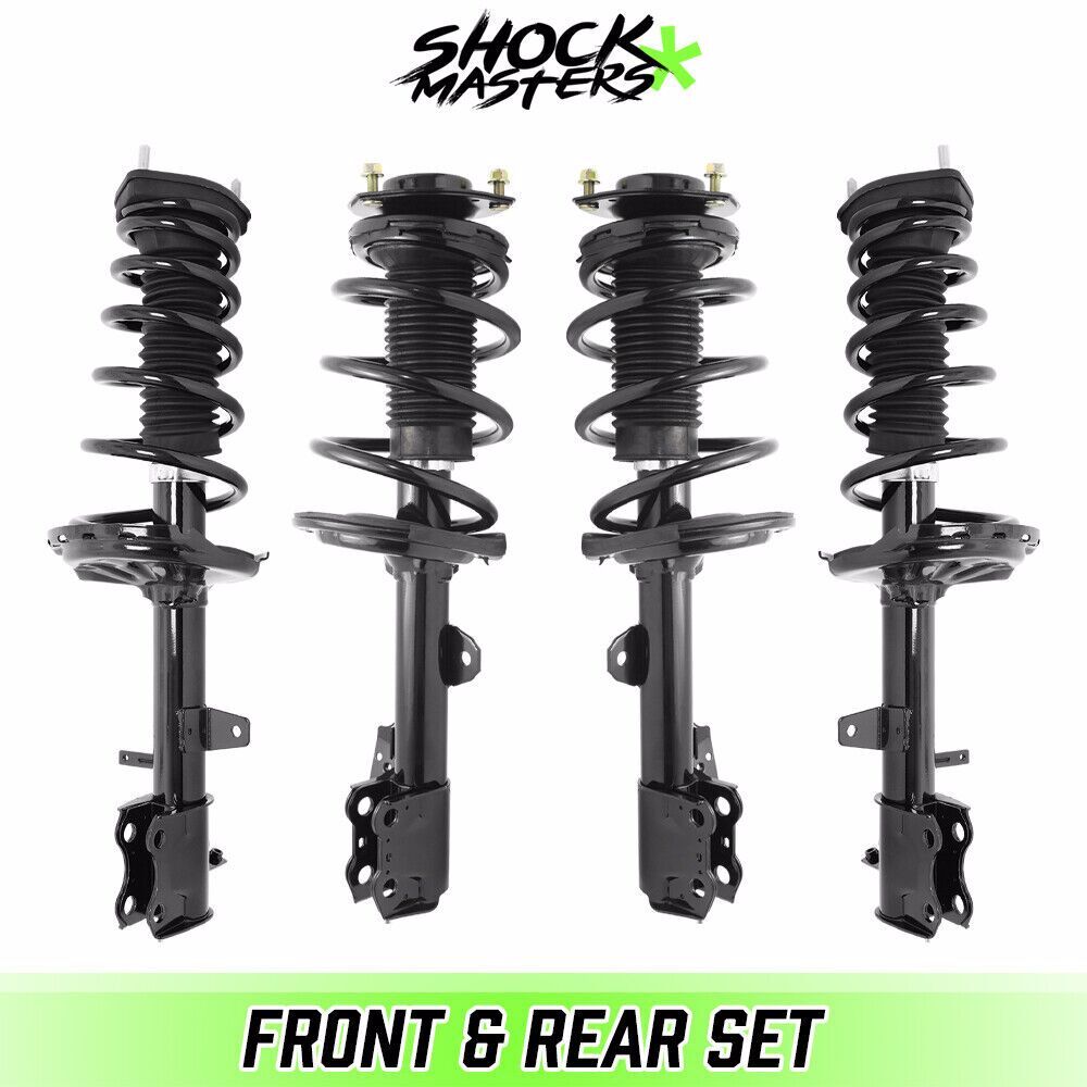 Front & Rear Quick Complete Struts & Springs Kit for 2013-2016 Toyota Venza AWD