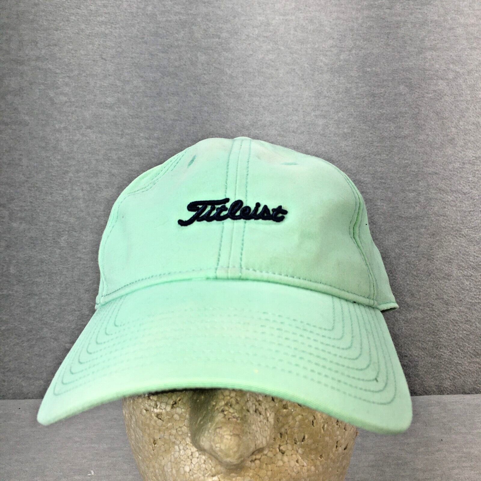 Titleist Strapback Hat Green Golf Embroidered Adjustable
