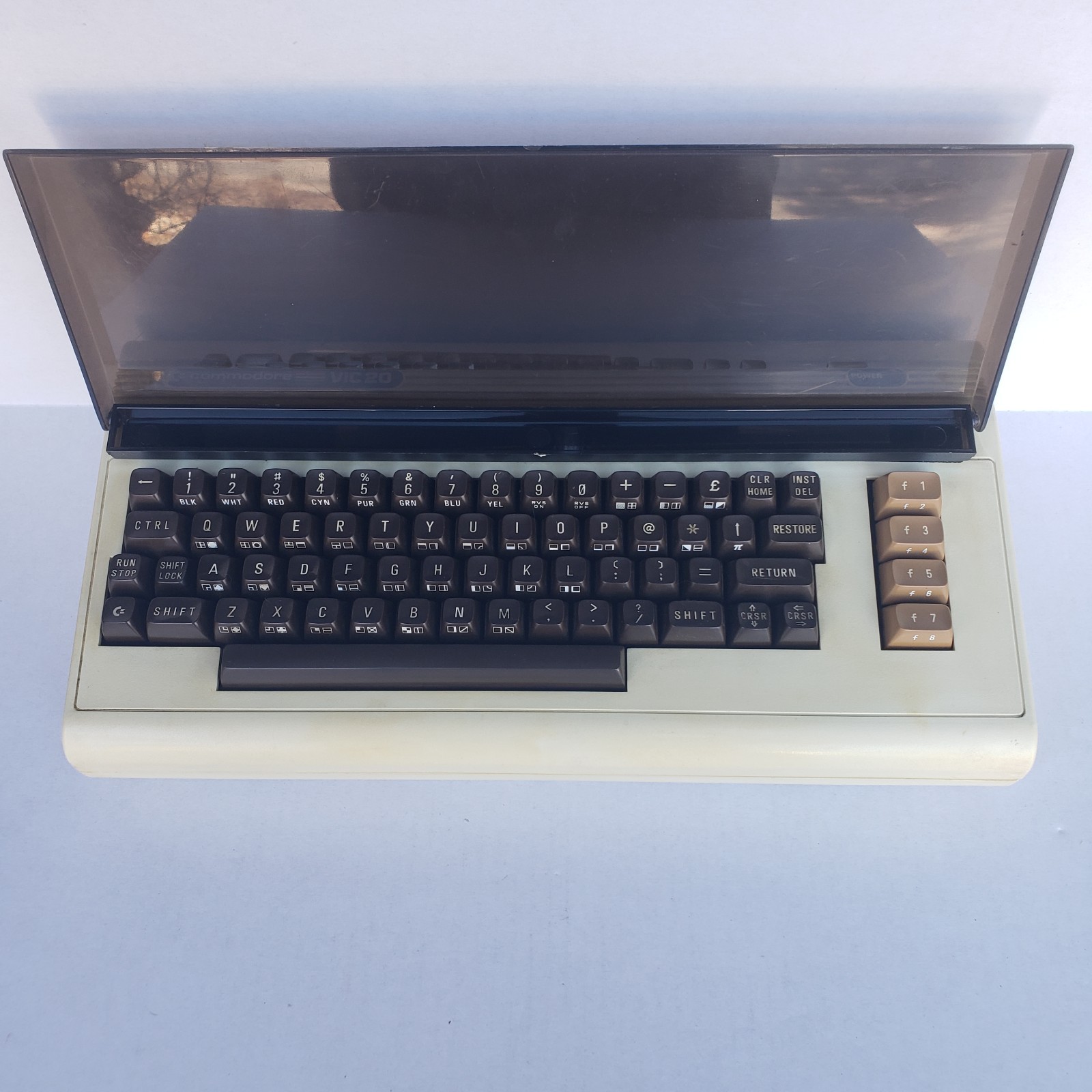 Vintage Commodore VIC 20 Computer w/ RF Cable AS IS POWERS ON BUT UNTESTED
