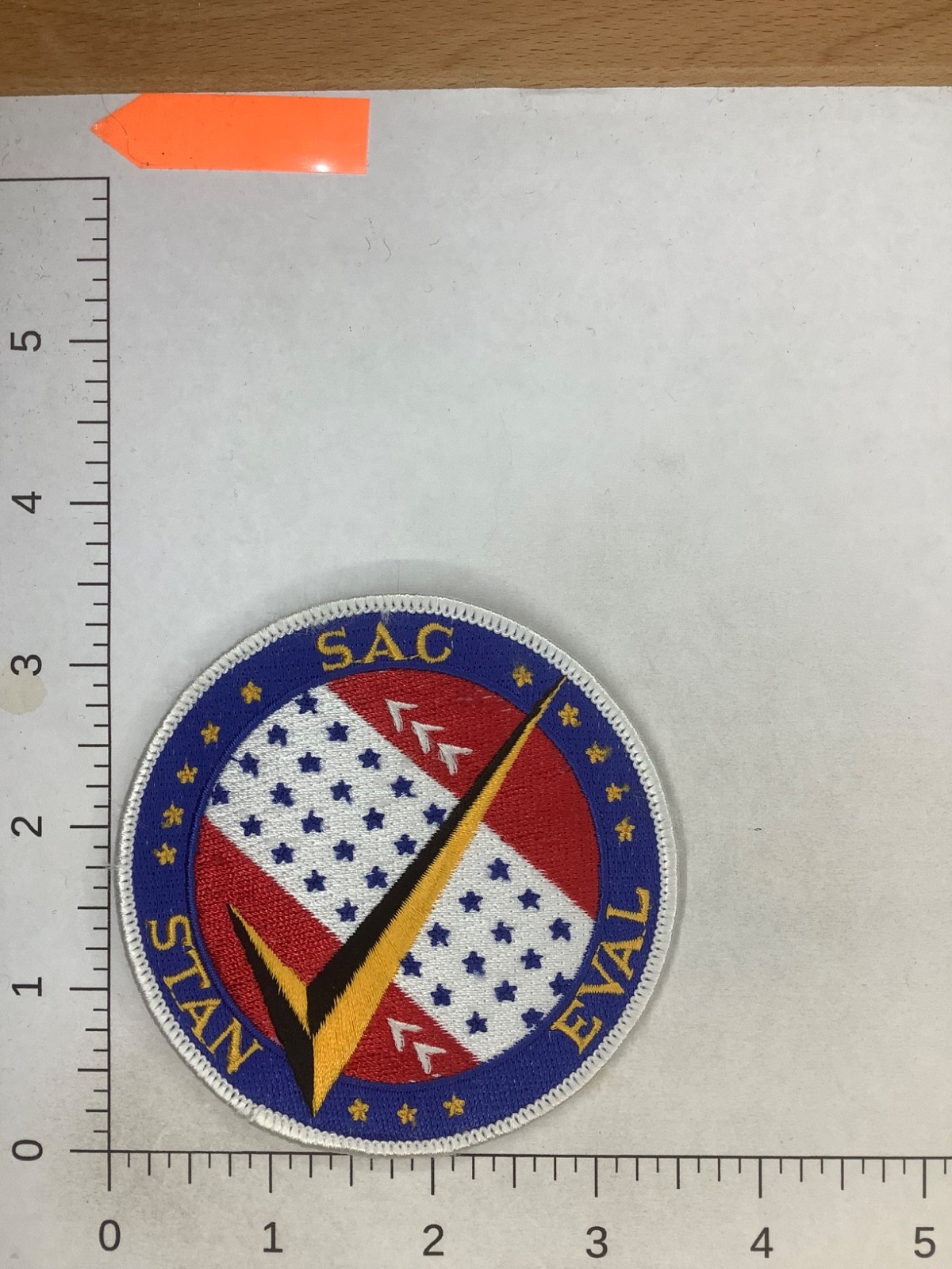USAF SAC STAN & EVAL SQUADRON PATCH