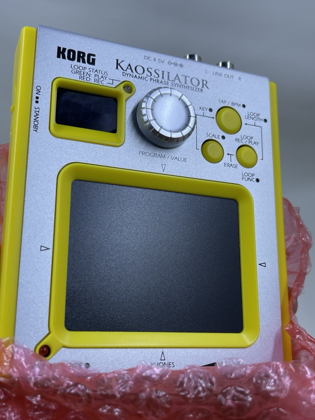 Korg KO-1 Kaossilator Dynamic Phrase Synthesizer-Complete – New Open Box