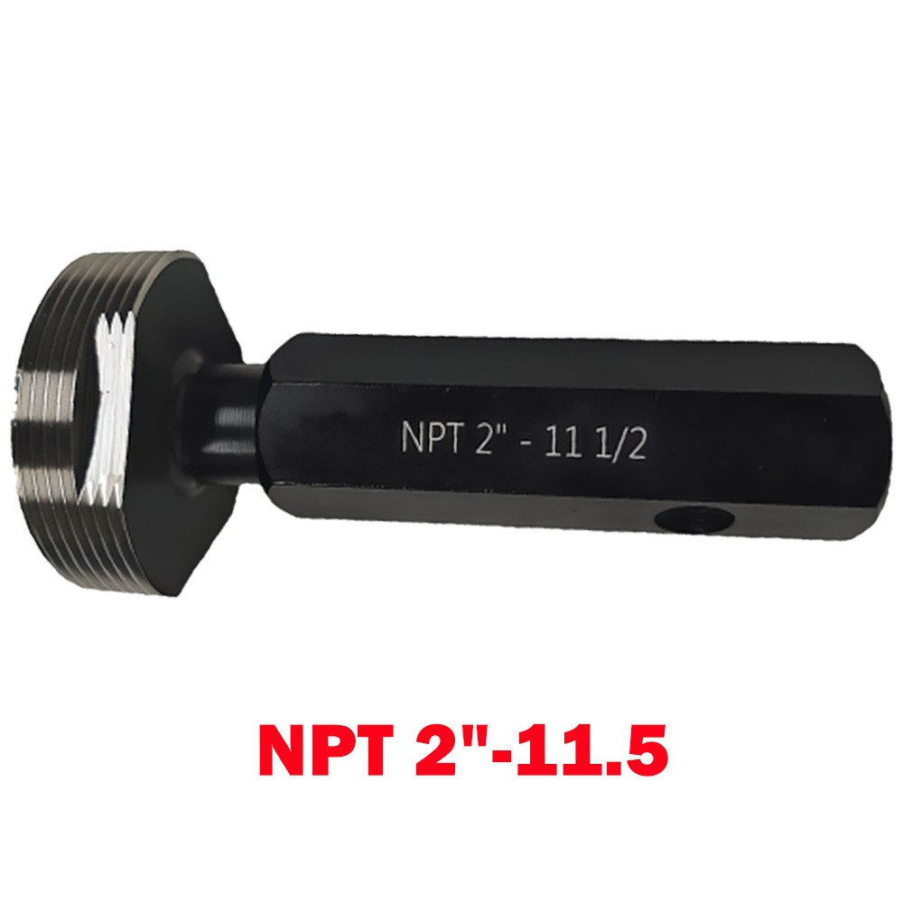 1Pc Bearing Steel NPT 2"-11.5 Taper Pipe Plug Thread Gage Gauge NPT 2" NEW