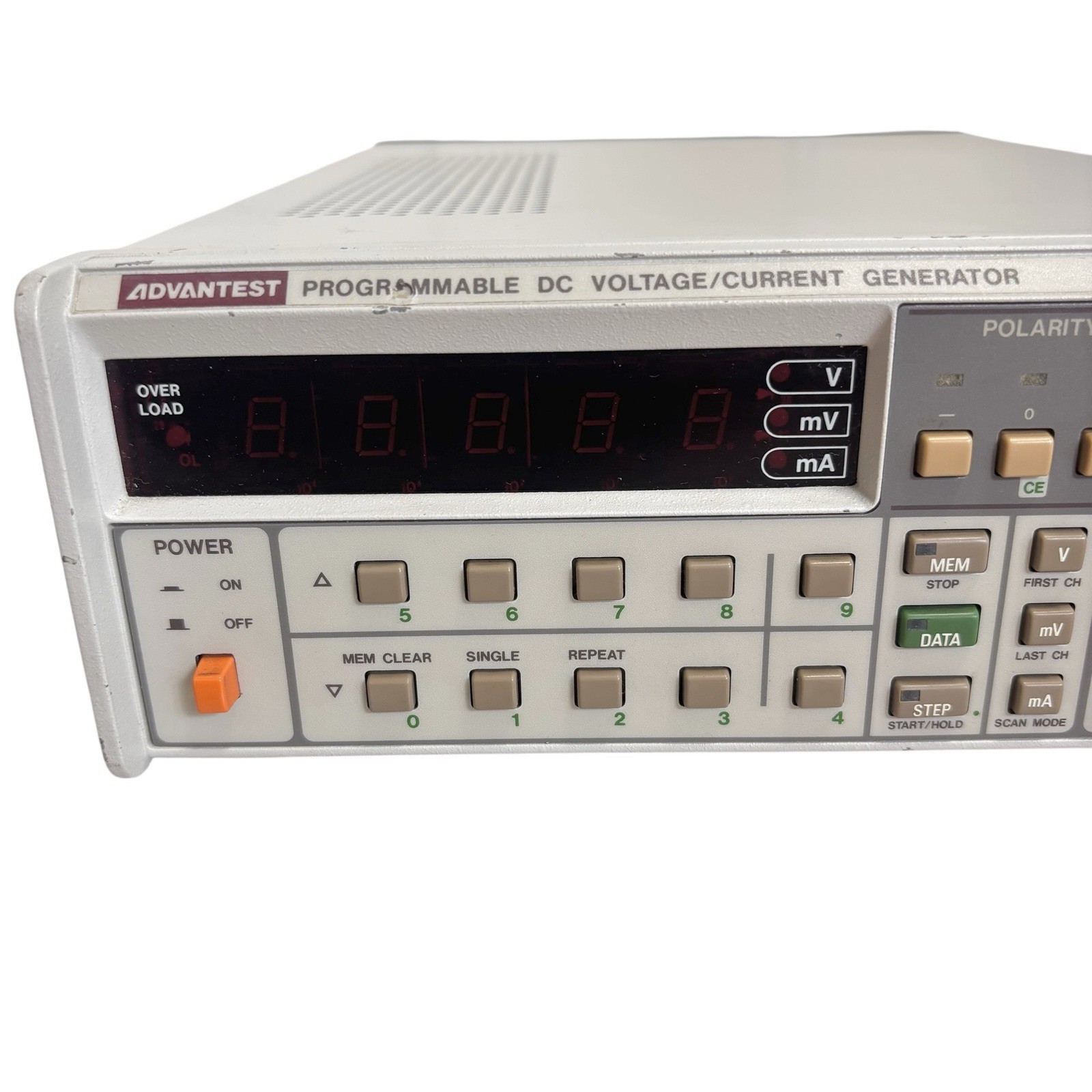ADVANTEST Takeda Riken TR6142 PROGRAMMABLE DC Voltage/Current Generator