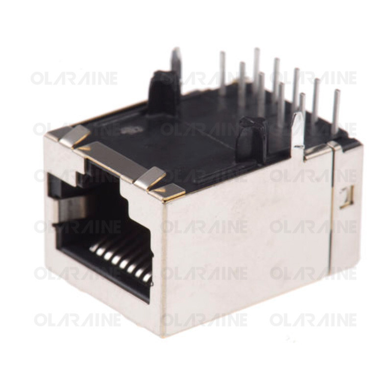 10Pcs Original 5558070-1 RJ45 Modular connectors/Ethernet connectors 1x1 10P10C