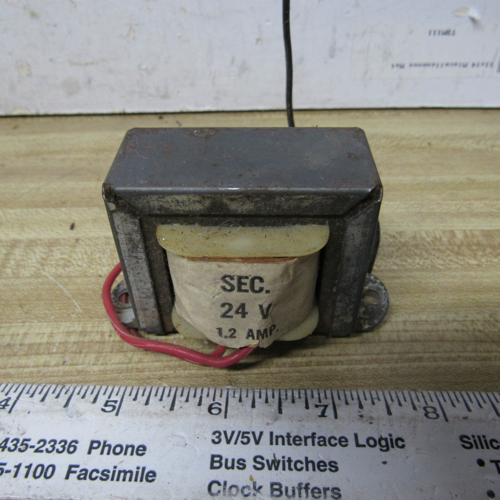 TRANSFORMER Power Filament  24V @ 1.2A RADIO SHACK 273-1480 HAM RADIO A
