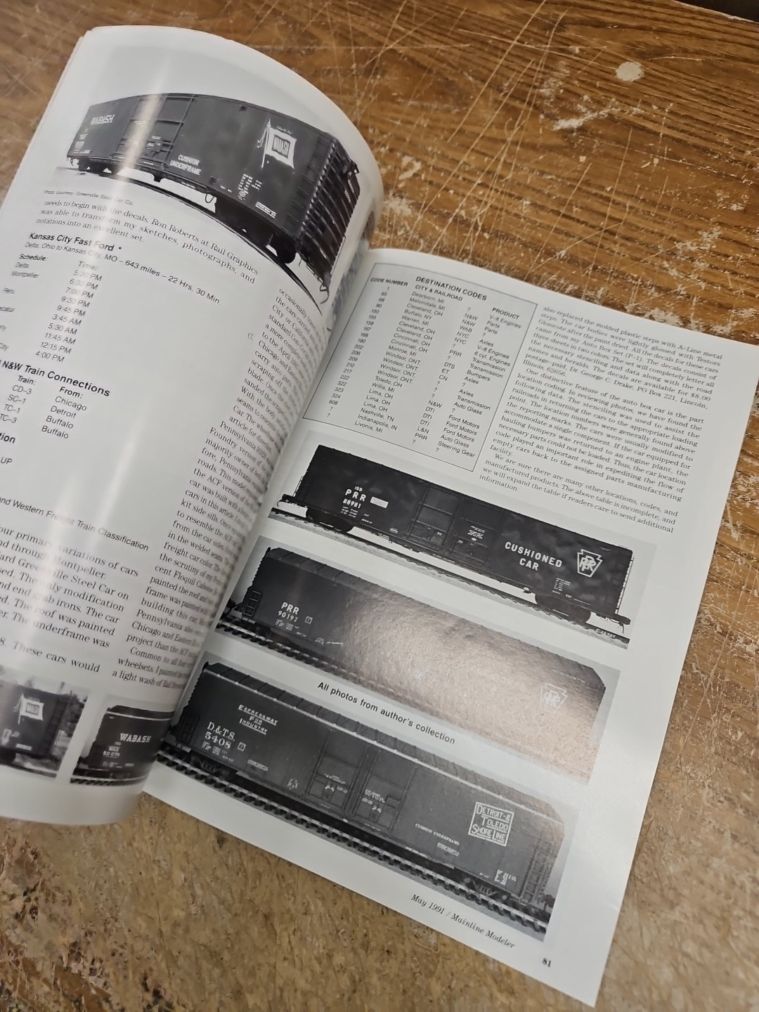 Vintage Mainline Modeler Magazine May 1991