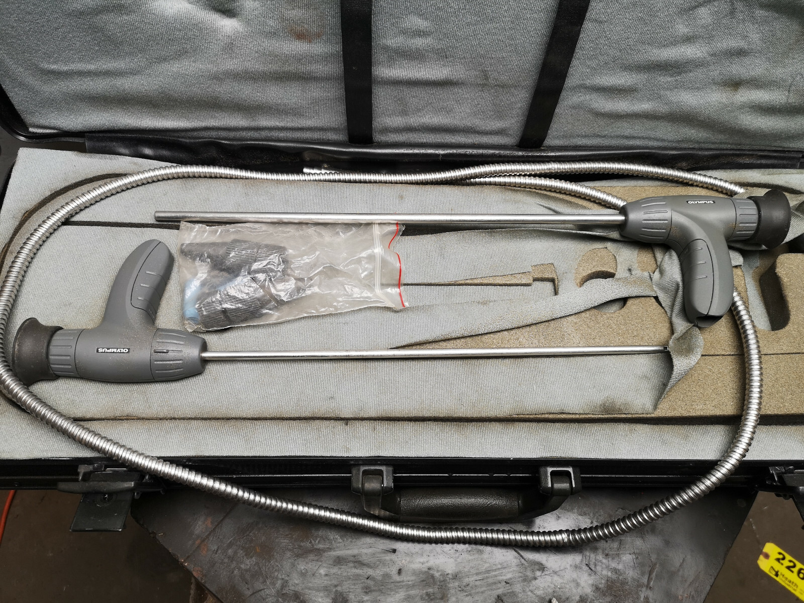 Olympus Borescope Pair w/ Olympus ILK4 COLD Light source with Case 225