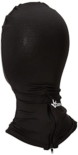 Morphsuits Black Morph Mask, Full Face Faceless One Size,