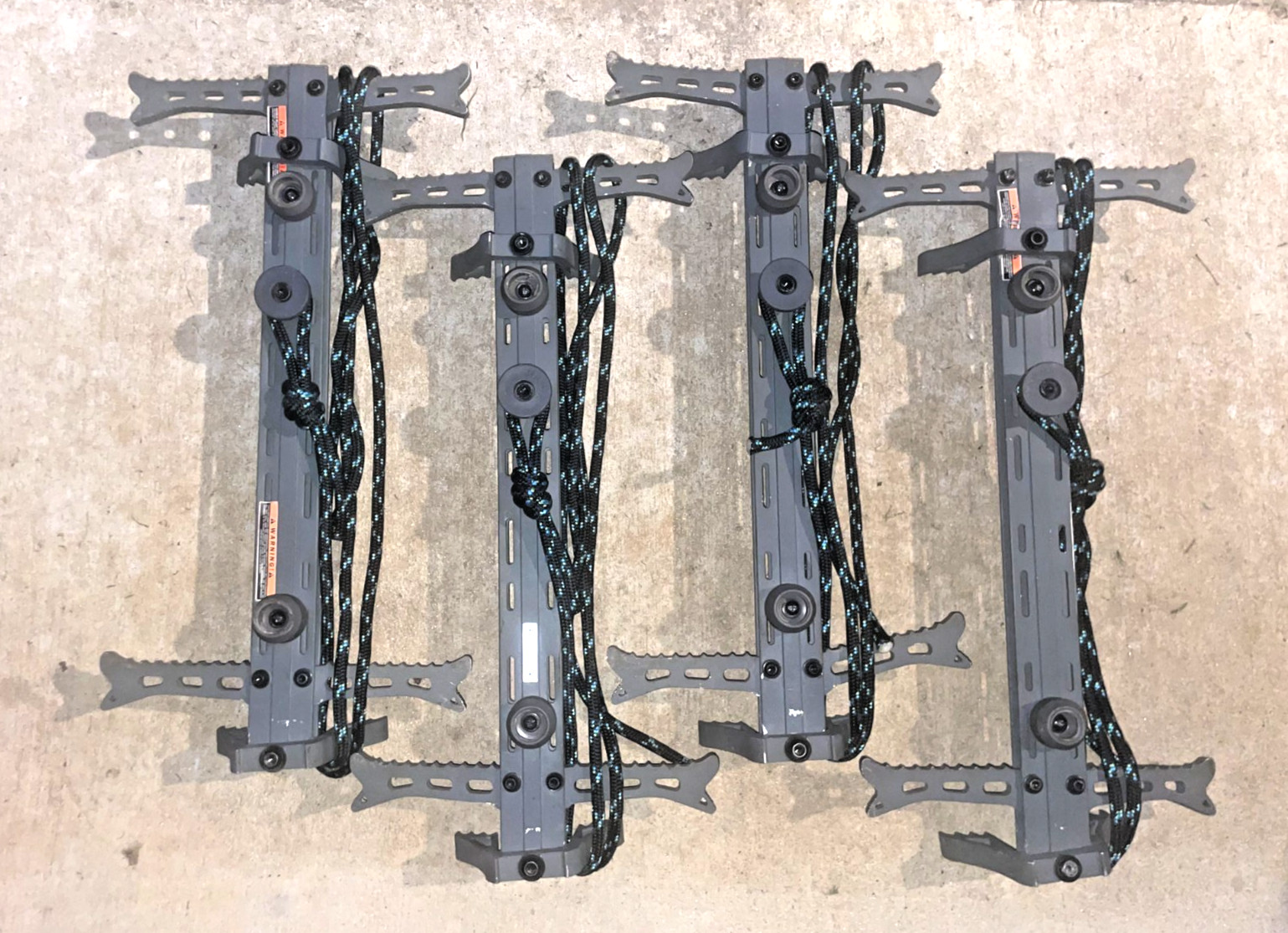 Hawk Helium 4-Pack Aluminum Climbing Sticks- 20 Inch w/ Hawk Helium HSP Platform