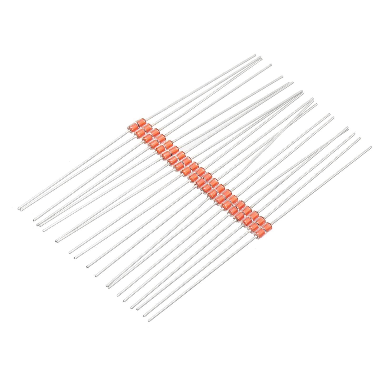 20 Pack MF58 10K Ohm NTC Thermistors Resistors,Temperature Sensors
