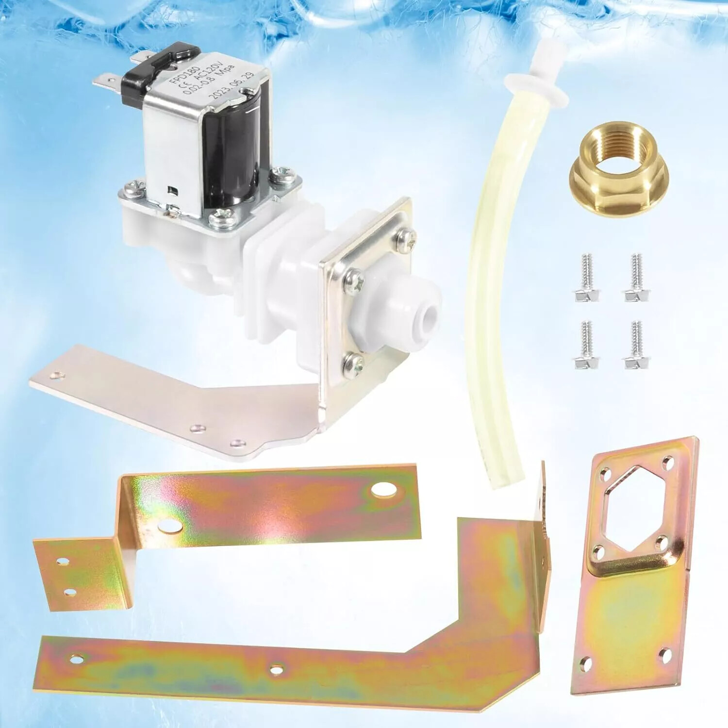000009123 for Manitowoc Ice Machines Water Inlet Valve Assembly 120V 60Hz 5W